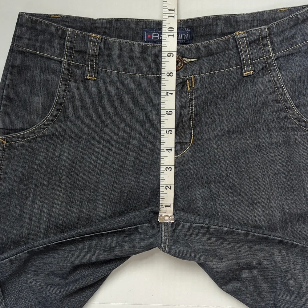 Baccini Bermuda Jean Shorts 10P Blue Pockets - Picture 13 of 14